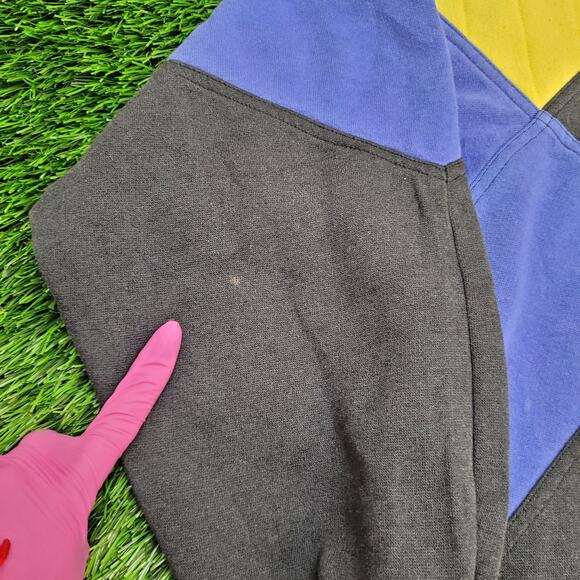 Vintage 80s MOD Sweatshirt Womens Medium 21x21 Baggy Boxy - Picture 6 of 13